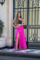FALDA LEANDA FUCSIA