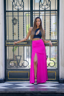 FALDA LEANDA FUCSIA