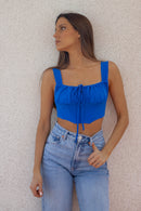 TOP ESTER AZUL