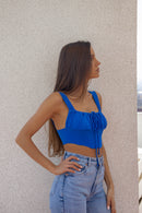 TOP ESTER AZUL