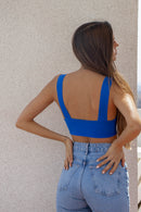 TOP ESTER AZUL