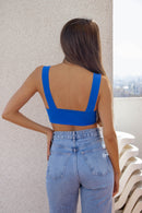 TOP ESTER AZUL