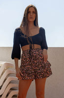 NORTH PRINT BLACK