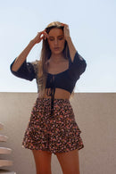 NORTH PRINT BLACK
