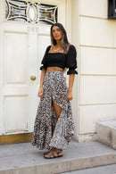 FALDA ALEXA LEOPARDO