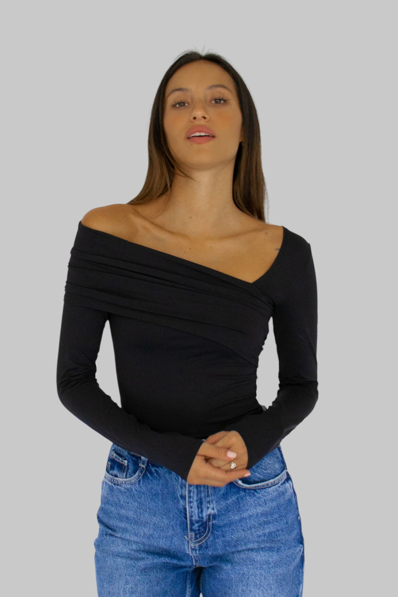 TOP ALFONSA NEGRO