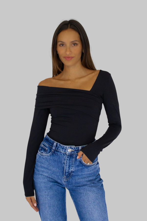 TOP ALFONSA NEGRO