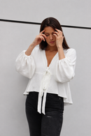 BLUSA CERDEÑA BLANCA