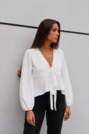 BLUSA CERDEÑA BLANCA