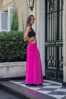 FALDA LEANDA FUCSIA