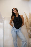 TOP GRACIELA NEGRO