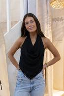 TOP GRACIELA NEGRO