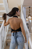 TOP GRACIELA NEGRO