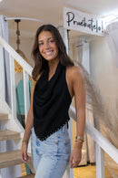 TOP GRACIELA NEGRO