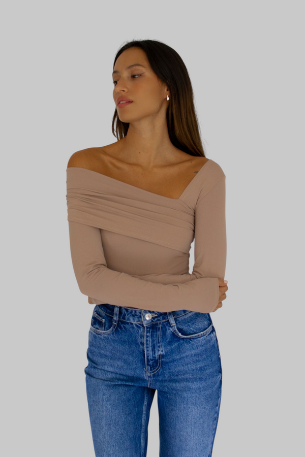 TOP ALFONSA BEIGE