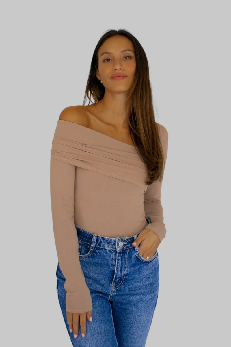 TOP ALFONSA BEIGE