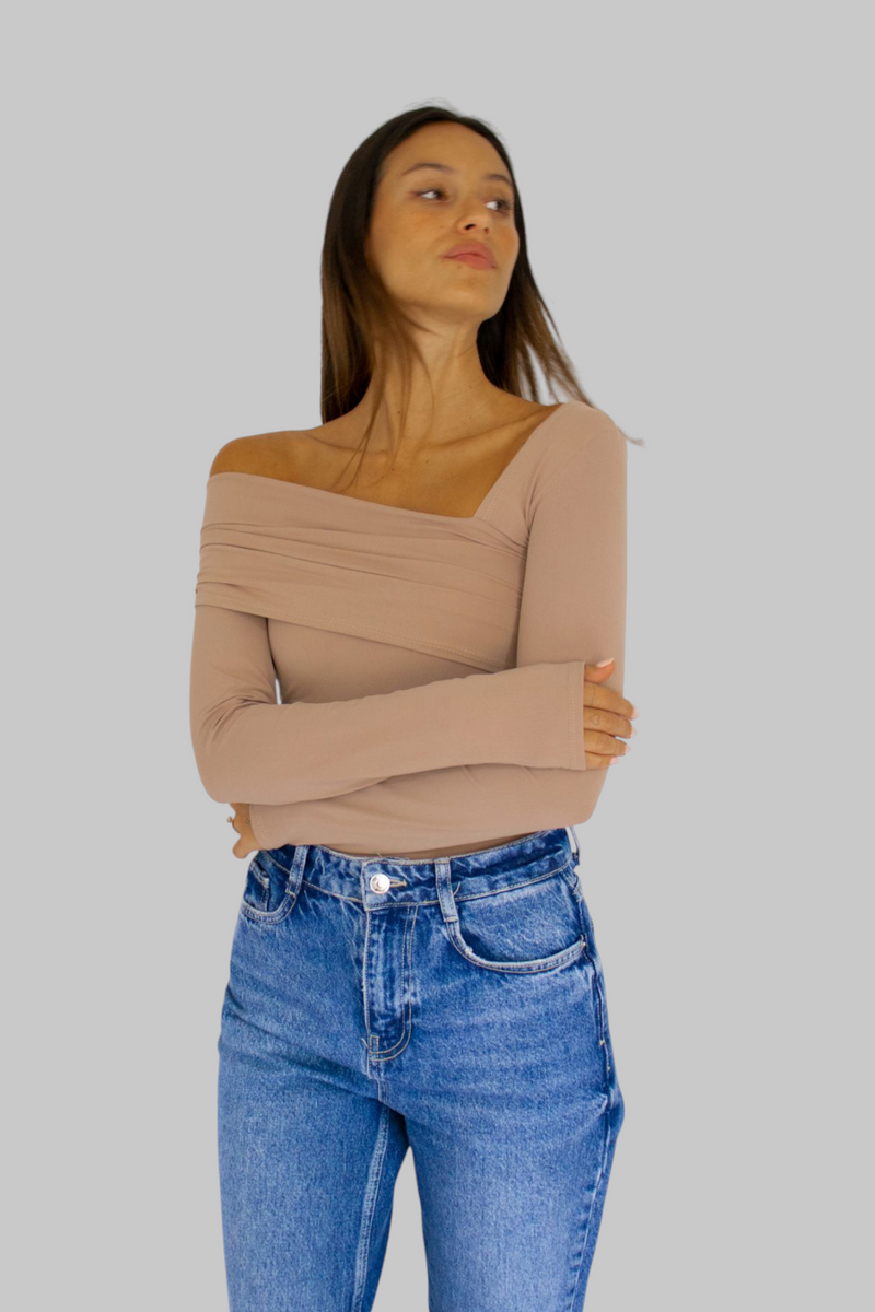 TOP ALFONSA BEIGE