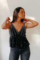 TOP ARIANA NEGRO