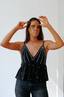 TOP ARIANA NEGRO