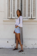 TAPADO FIONA LARGO GRIS