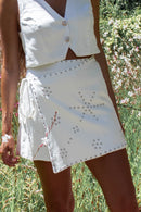 FALDA CLARISA BLANCA