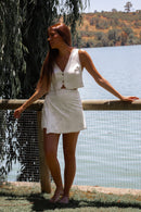 FALDA CLARISA BLANCA